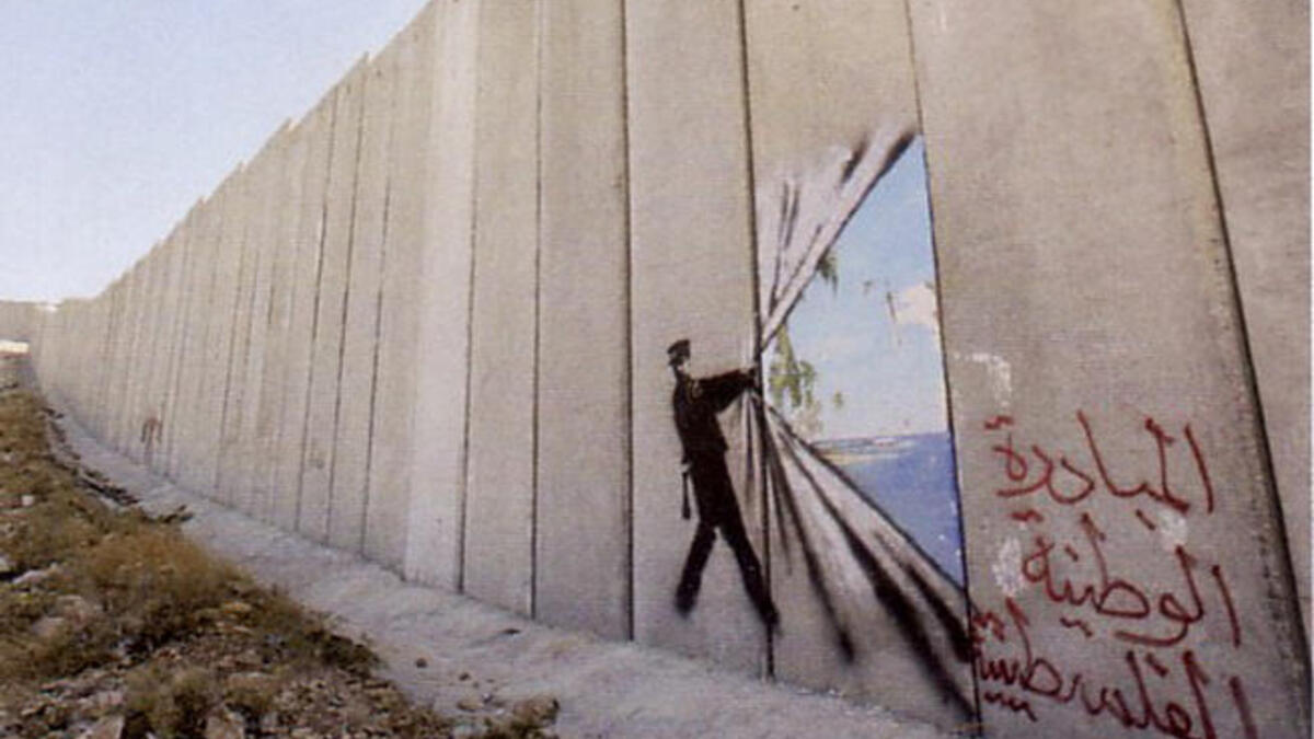 banksy palestine