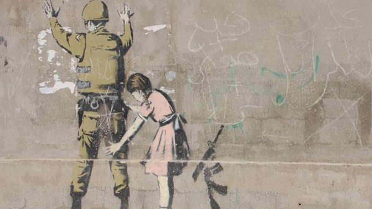 banksy palestine