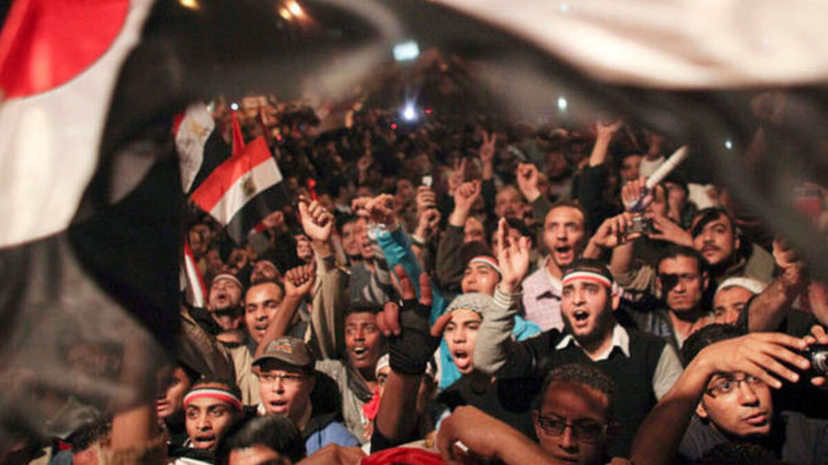 Egypt youth return to the square Jan 25