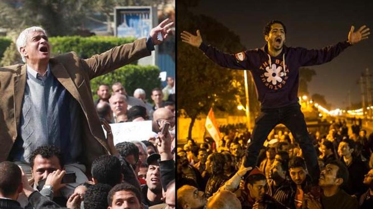 Egypt protests from 2011-2013