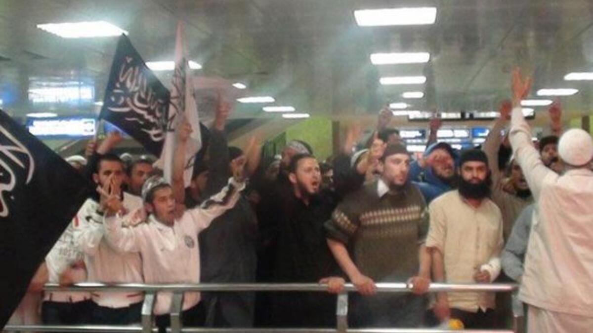 متظاهرون إسلاميون في تونس