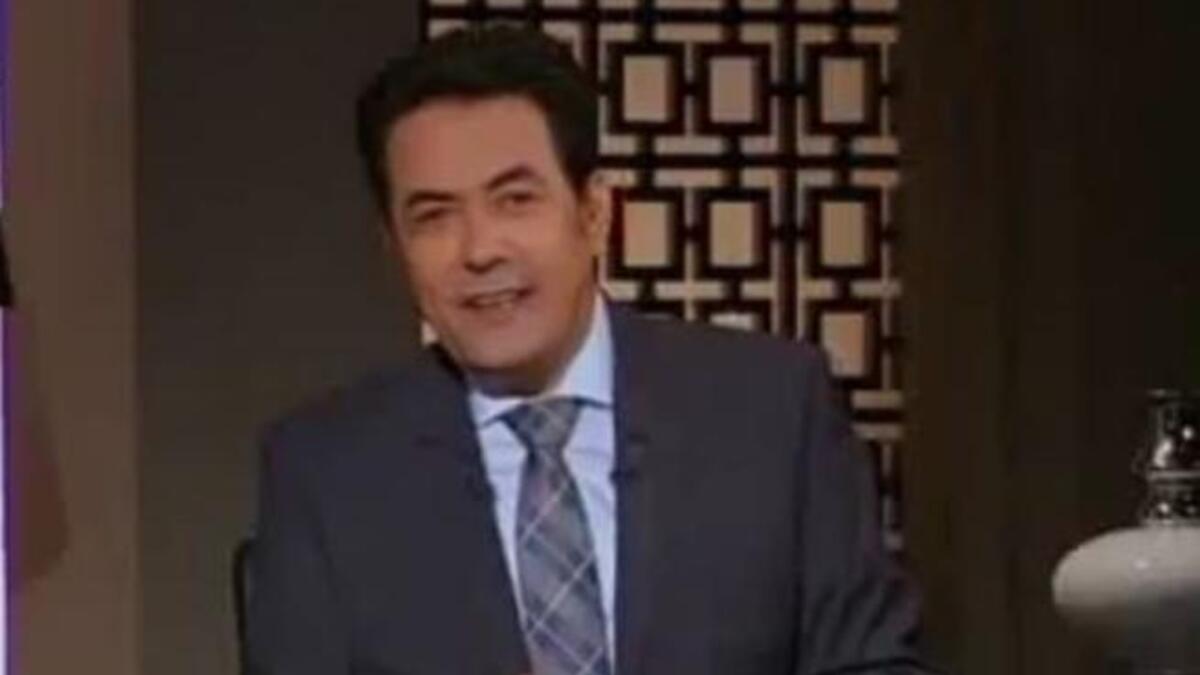 Khaery Ramadan: Used his RTV program on Egyptian television to coat his insidious words in honey, as he slated  NGOs and foreign aid workers, or human rights activists, helping the injured rebels, as nothing less than agents of foreign agendas.