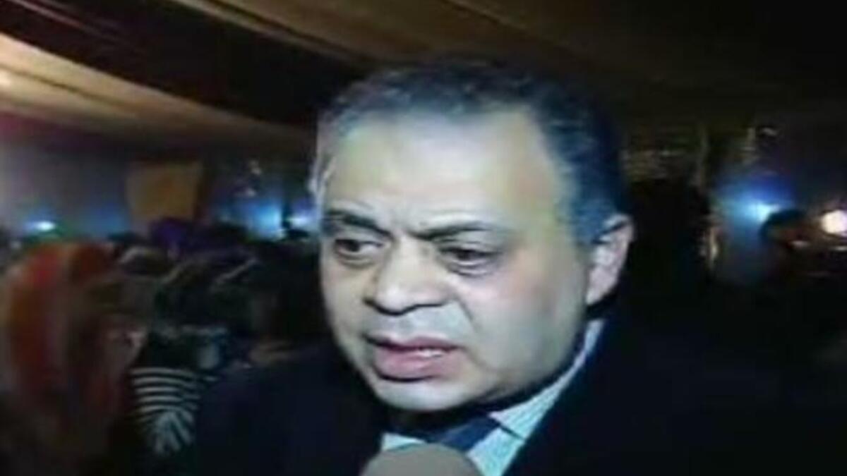 Ashraf Zaki: Led the demonstrations of Mubarak support as the Head  of the Guild of  Actors.