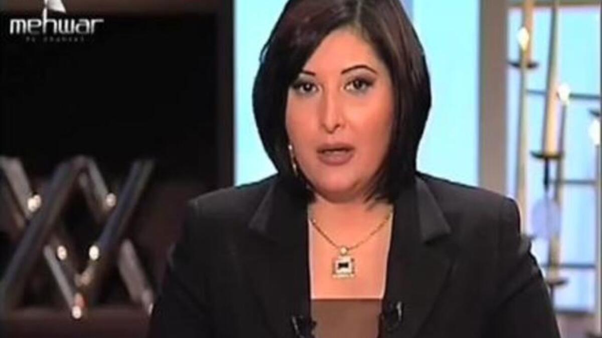 Hana Simari: In her TV program on the 'Mehwar' channel she hosted some protesters who claimed for an entire episode that they had received training from the Israeli soldiers and the United States in order to demonstrate against their leader.
