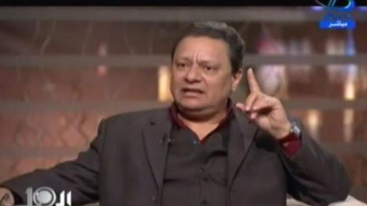 Karam Gabr: Supporter of the Mubarak regime and fiercely against violations of the rules. He always writes in Rose El Youssef and debates in the media speaking out against demands for change and against the rebels.