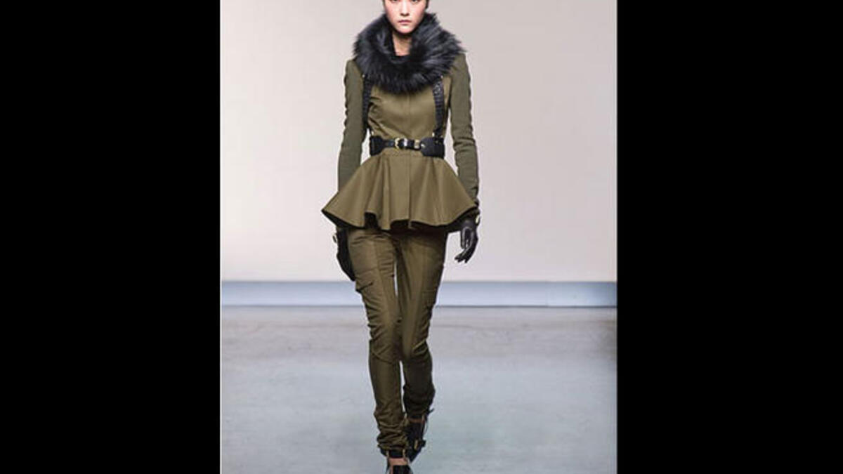 fashion fall military rags