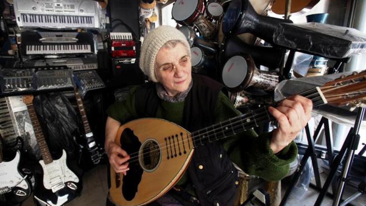 Iraqi singer Saif Shaheen and Greek song-stress