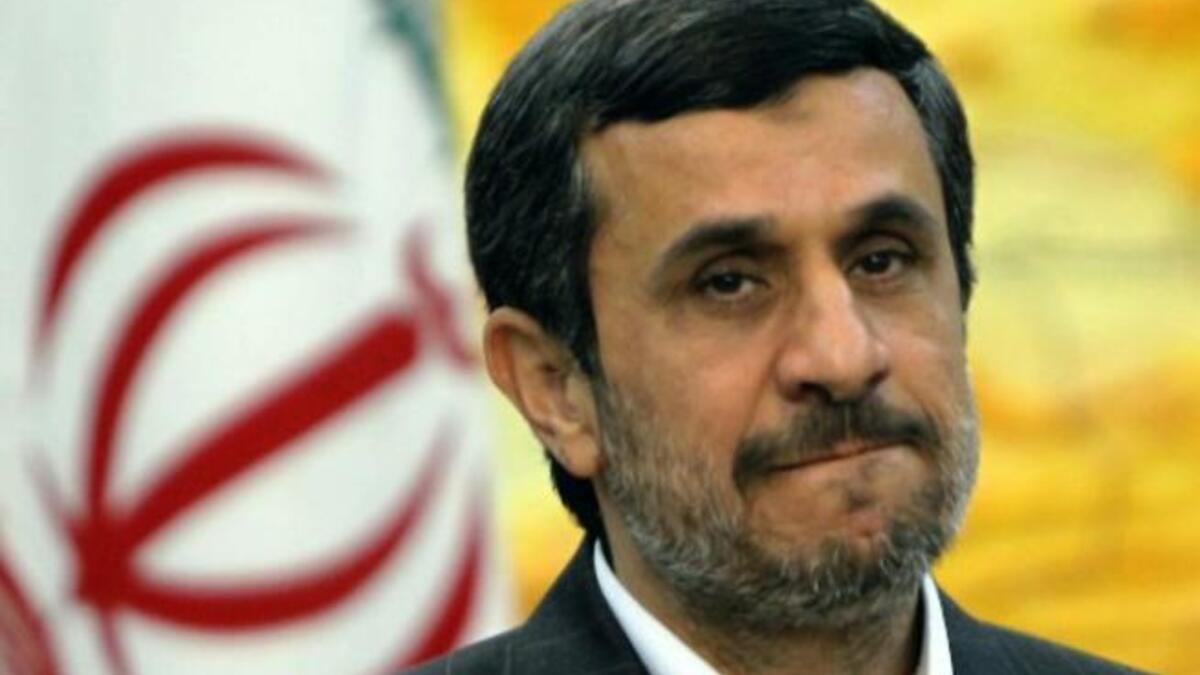 Ahmadinijad calls Israel fake