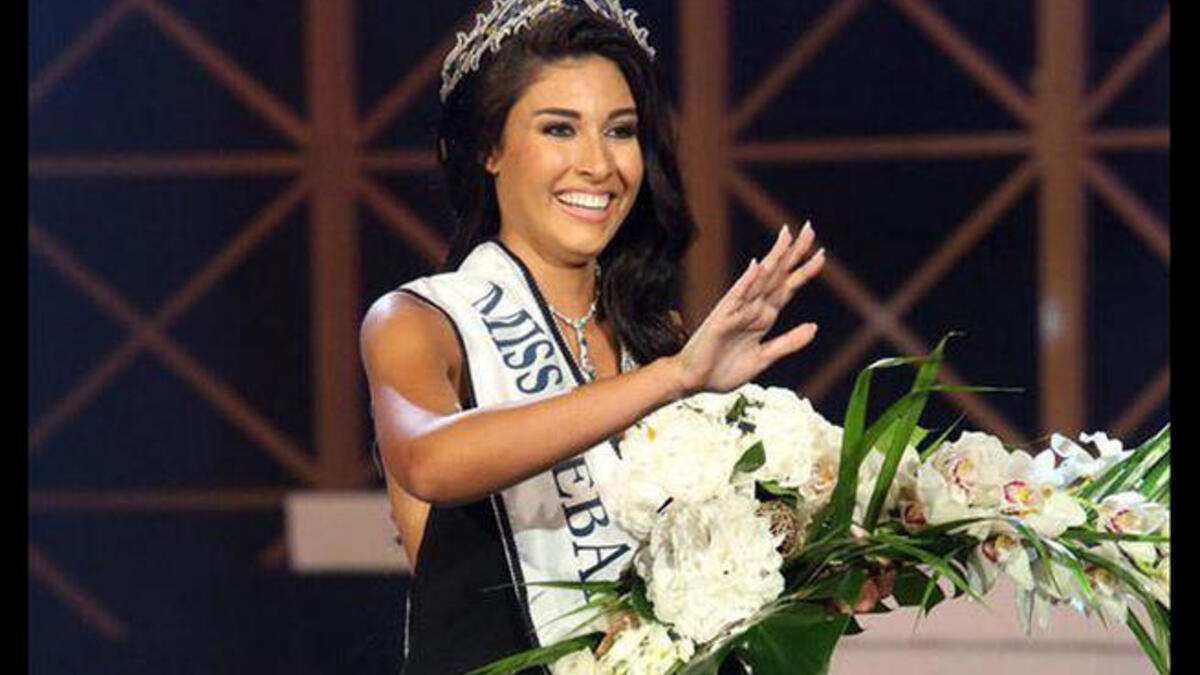 miss lebanon Karen Ghrawi 2013