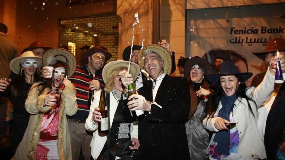 Lebanon tries to have a Happy New Year 2013 in times of hardship