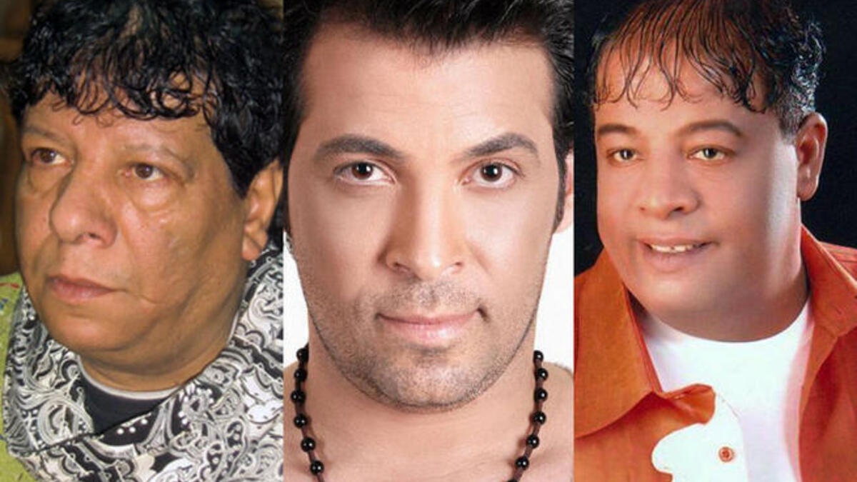 Saad El Soghayar, Abdelbaset Hammoudeh and Shaaban Abdelrahim