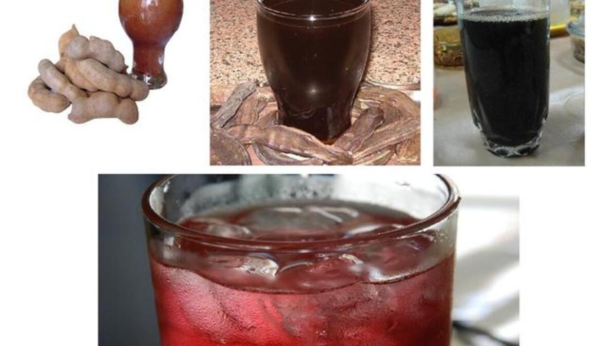 Ramadan's herbal drinks: Erq sous; Karkadeh; Kharoub;Tamer hindi