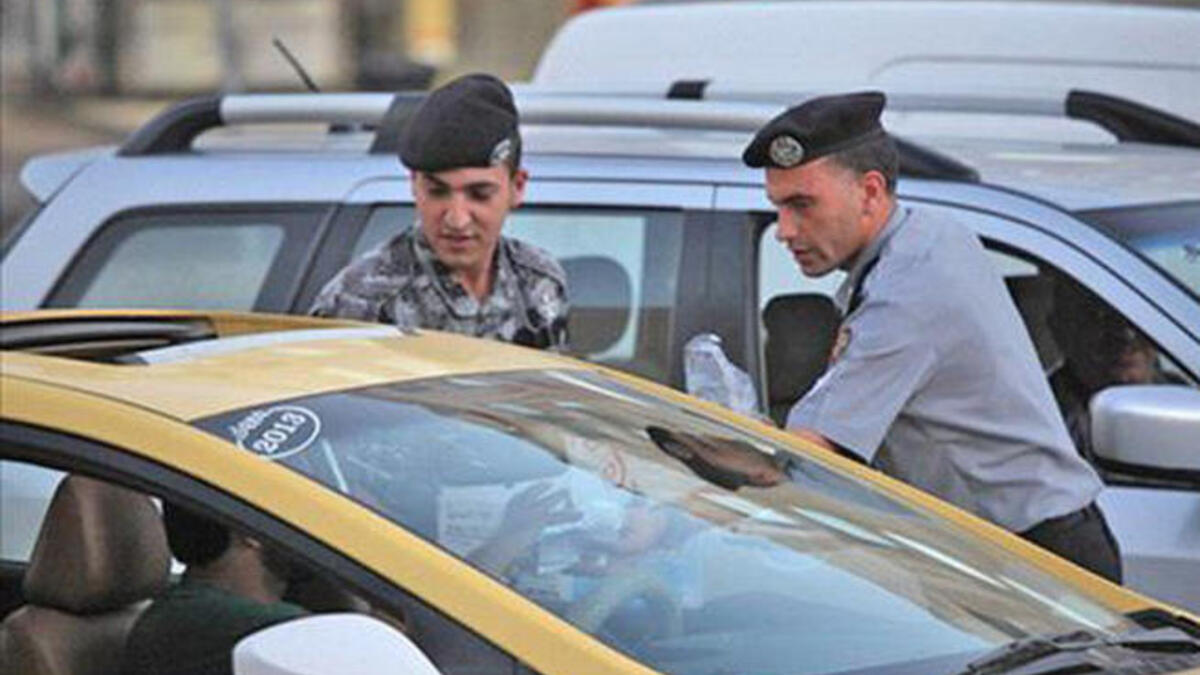 amman Jordan breaking fast taxi