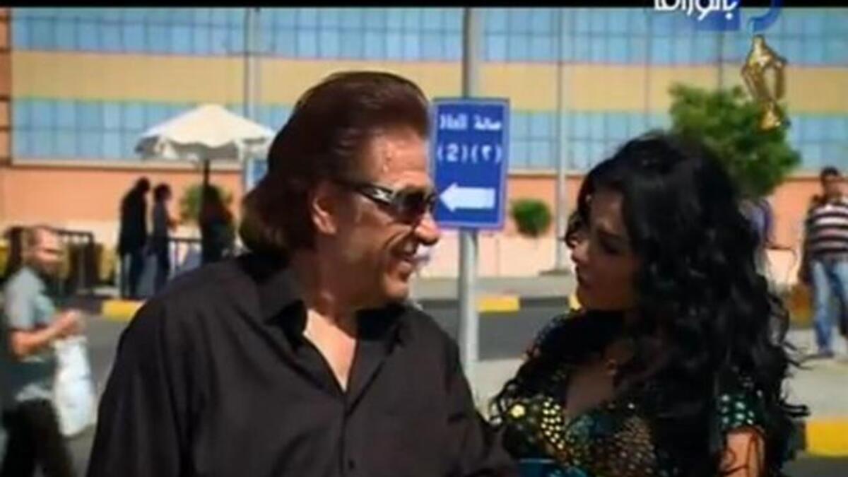 The 4th Wife fake airport scene is shot in a mall