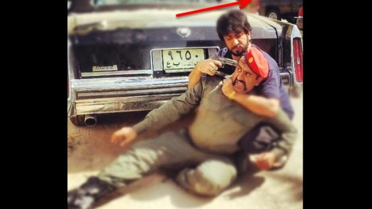 comedy anachronistic moments in Iraqi-Kuwaiti TV drama