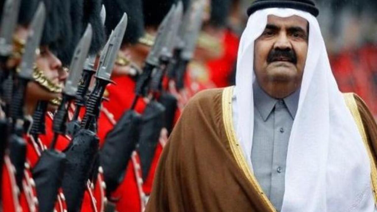 أمير قطر الشيخ حمد آل ثاني