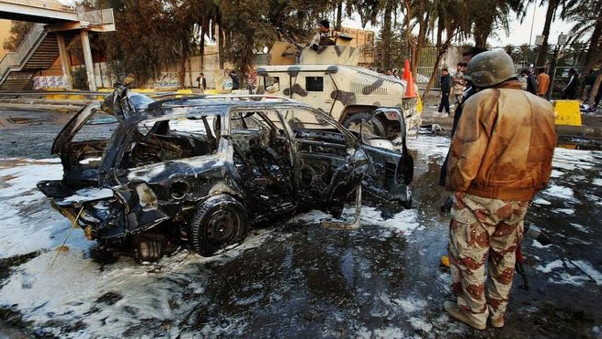 مشاهد الدمار في العراق