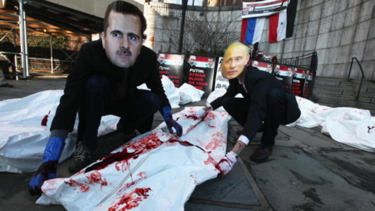 Russia vetos Syria UN resolution