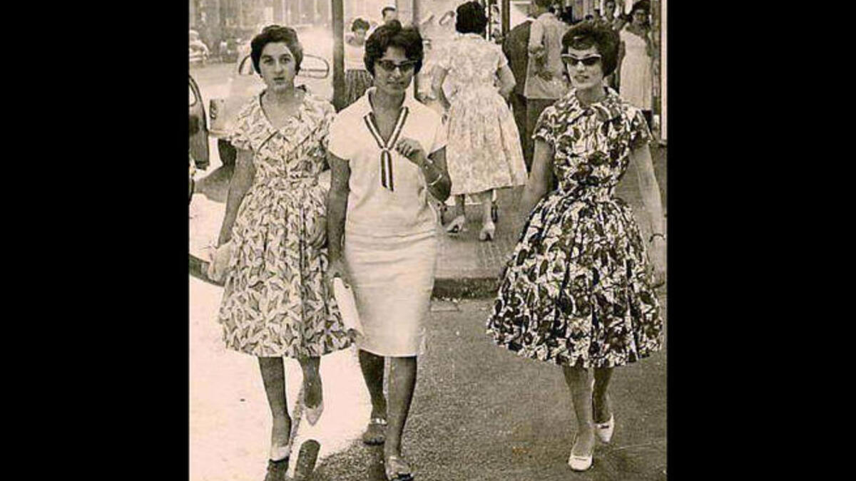 Egypt Cairo 1960s fashion