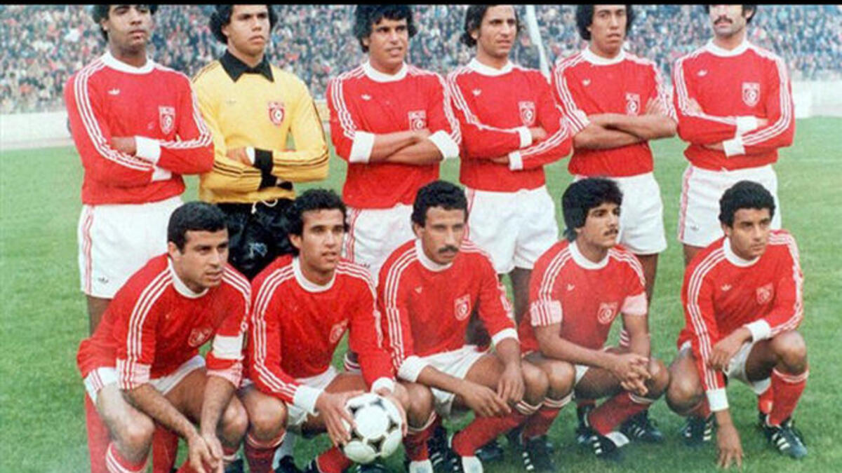 Tunisian football team 1978