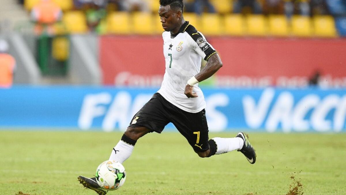 لاعب الوسط الغاني كريستيان آتسو