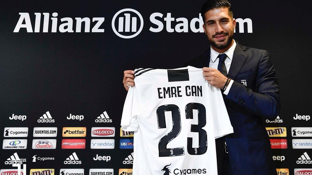 لاعب الوسط الألماني إيمري تشان (يوفنتوس) ويتقاضى 5 ملايين يورو سنوياً.