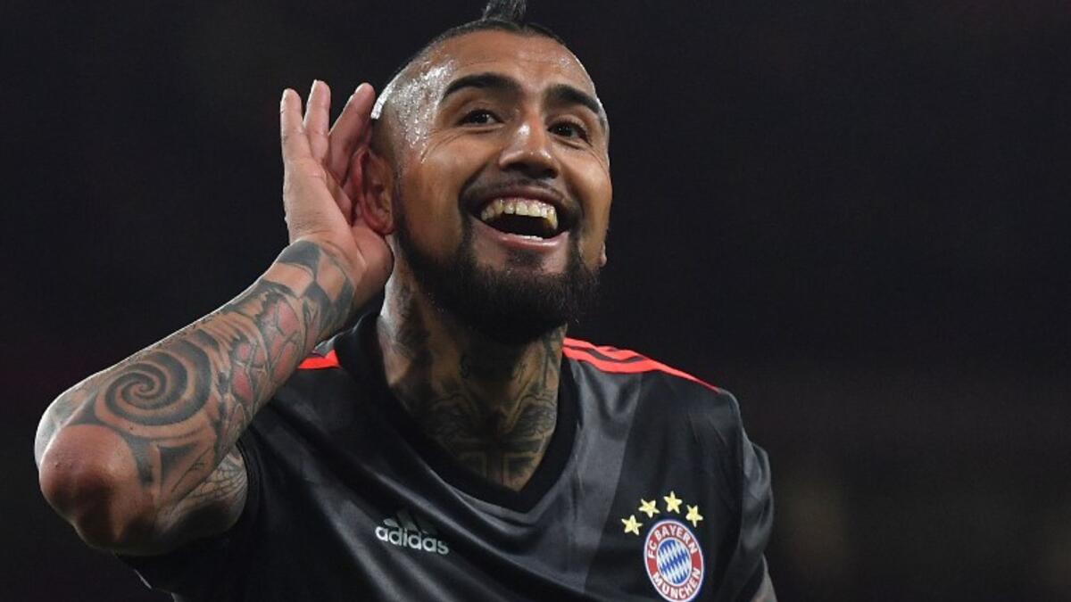 المركز الخامس - لاعب الوسط التشيلي آرتورو فيدال (بايرن ميونيخ): شارك في 8 مباريات (540 دقيقة)، سجل هدفين، بمعدل تقييم نقطي 7.87 للمباراة الواحدة، اختير رجل المباراة مرتين.