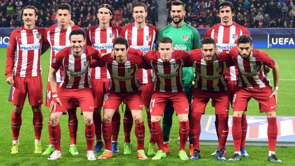 المركز السادس: أتلتيكو مدريد (إسبانيا) برصيد 1897 نقطة.