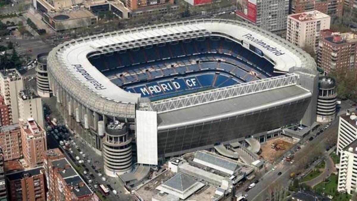 ملعب سانتياغو بيرنابيو في مدريد