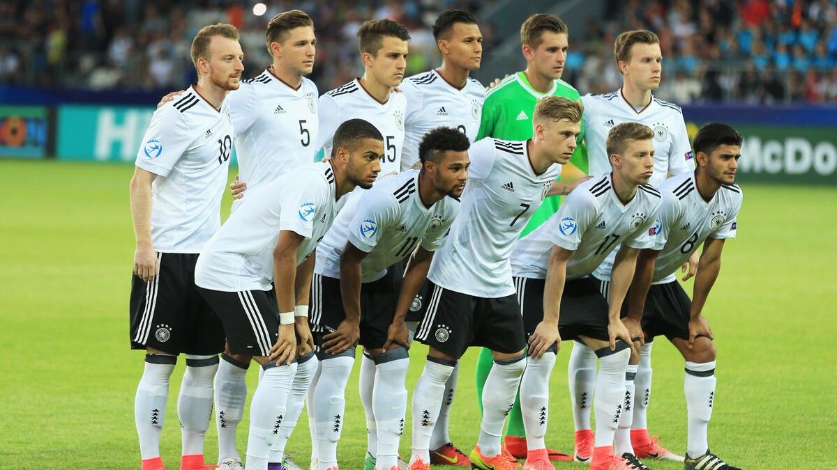 منتخب ألمانيا الذي خاض المباراة أمام نظيره الكاميروني ضمن كأس القارات 2017 ليحقق الفوز بنتيجة 3-1.