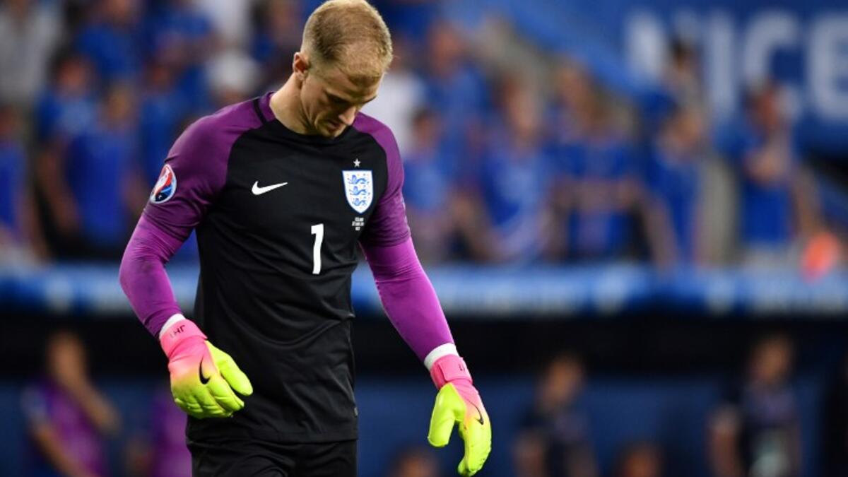 الحارس الإنجليزي جو هارت