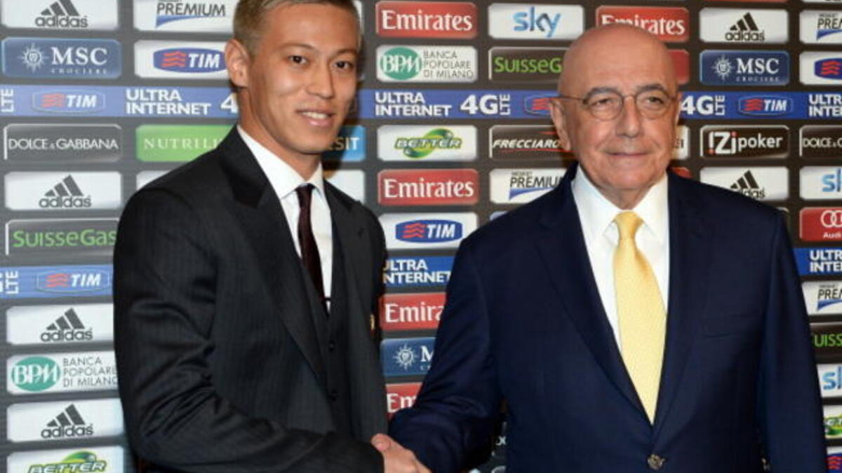 الياباني كيسوكي هوندا صانع ألعاب ميلان