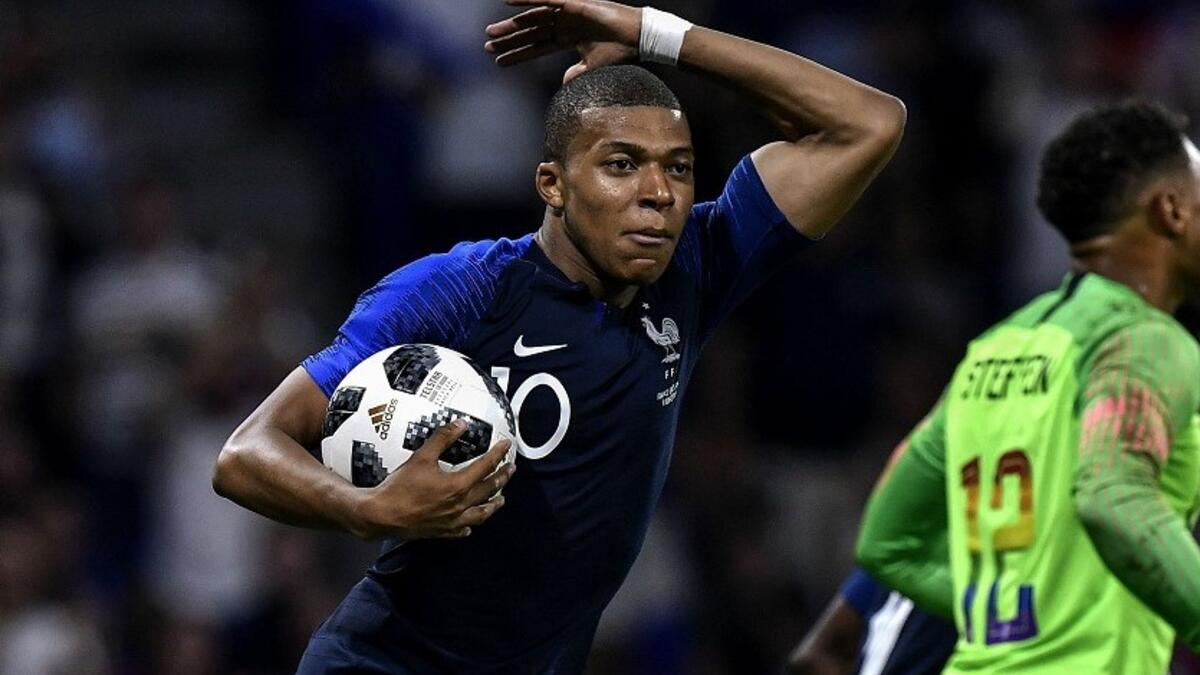 المركز الرابع: المهاجم الفرنسي كيليان مبابي (باريس سان جيرمان) بنسبة 10.52%