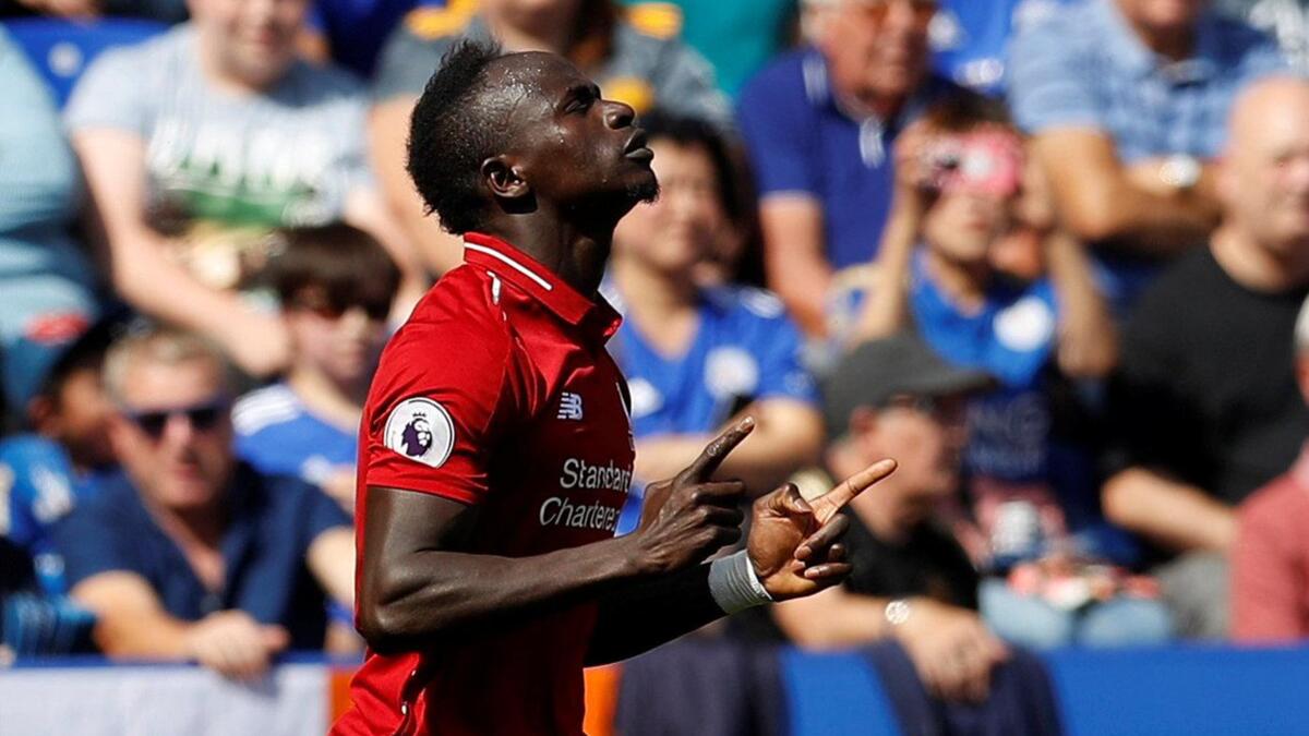 المهاجم السنغالي ساديو ماني (ليفربول)