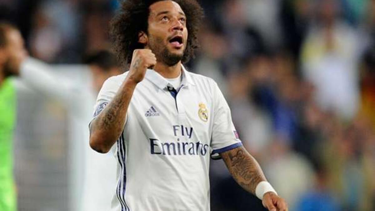 الظهير الأيسر البرازيلي مارسيلو (ريال مدريد)