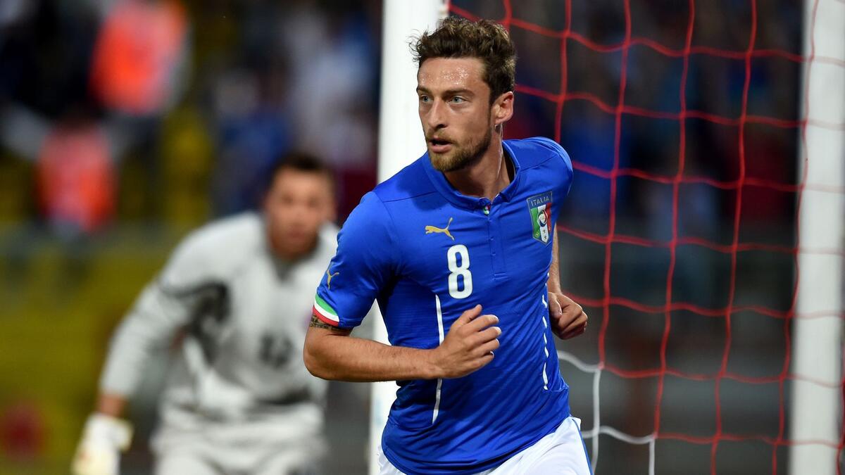 لاعب الوسط الإيطالي كلاوديو ماركيزيو: خسارة ضخمة أخرى للآتزوري بغياب نجم يوفنتوس عن اليورو جراء إصابة في الرباط الصليبي.