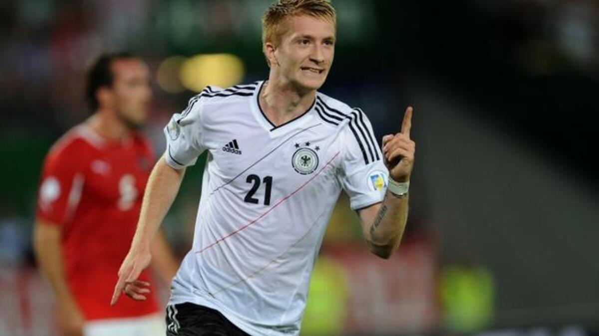 لاعب الوسط المهاجم الألماني ماركو رويس