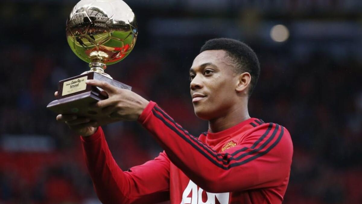 2015: المهاجم الفرنسي أنتوني مارسيال (موناكو)