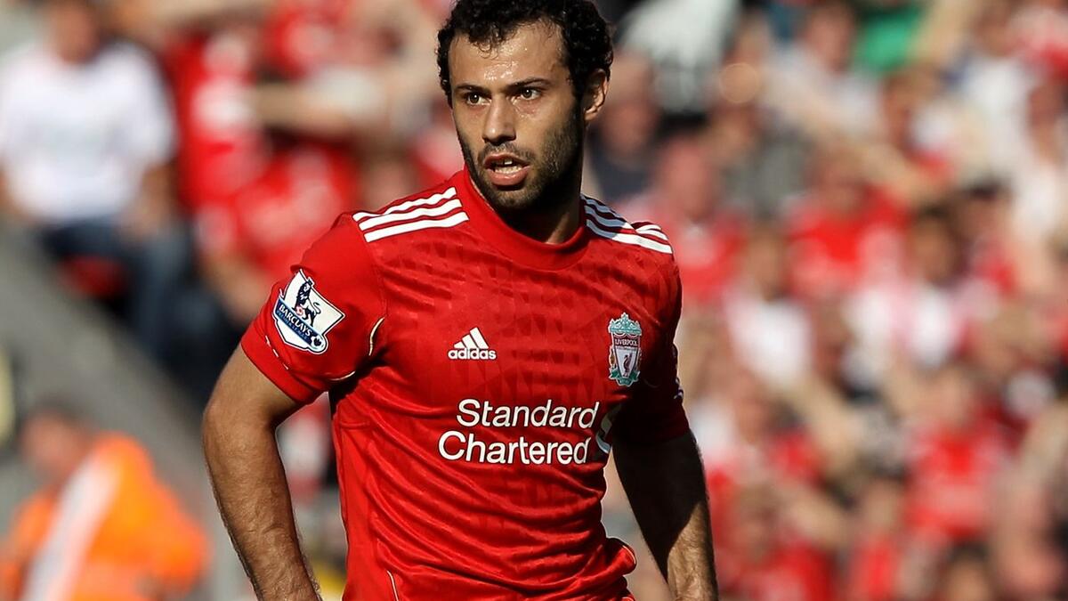 لاعب الوسط الأرجنتيني خافيير ماسكيرانو (من ويست هام إلى ليفربول) عام