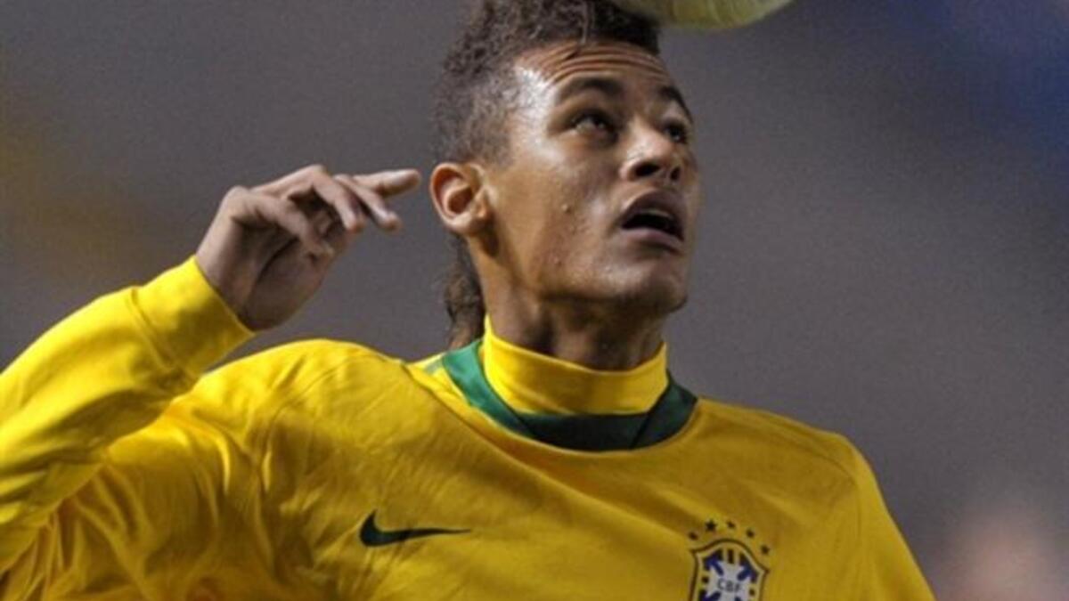 المهاجم البرازيلي نيمار دا سيلفا