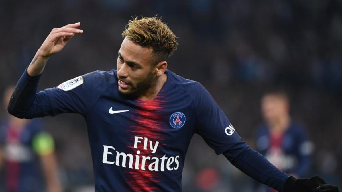 المركز الثالث: البرازيلي نيمار مهاجم باريس سان جيرمان بقيمة 197 مليون يورو