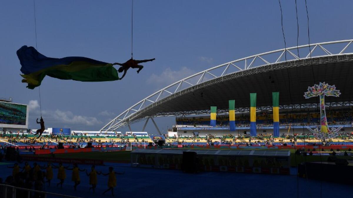 من حفل افتتاح بطولة كأس الأمم الإفريقية 2017 التي تستضيفها الغابون