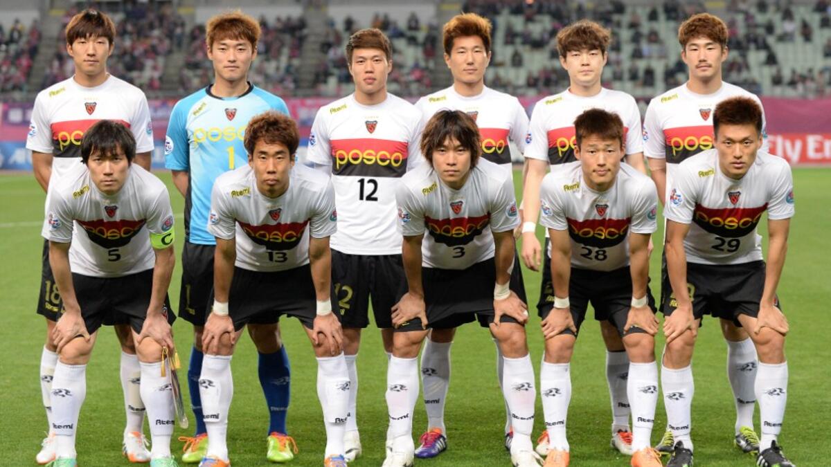 المركز السابع: بوهانغ ستيلرز الكوري الجنوبي