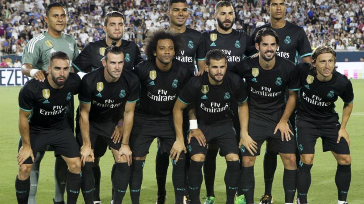 المركز الأول: ريال مدريد الإسباني