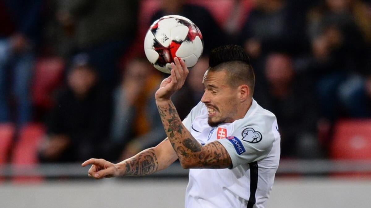 لاعب الوسط المهاجم ماريك هامشيك