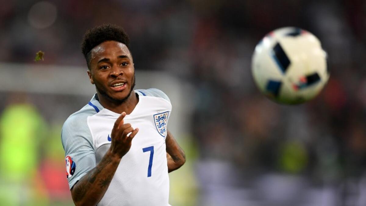 لاعب الوسط الإنجليزي رحيم ستيرلينغ