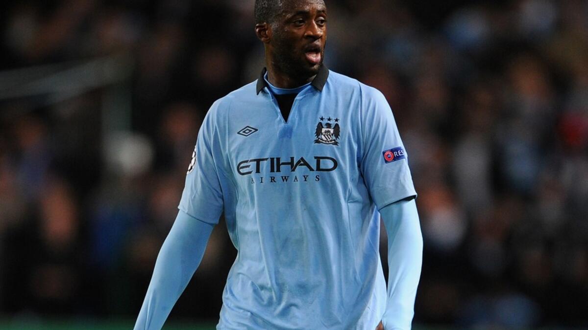 المركز السابع - لاعب الوسط الإيفواري يايا توريه: انتقل من برشلونة إلى مانشستر سيتي صيف عام 2010 مقابل 24 مليون جنيه استرليني.