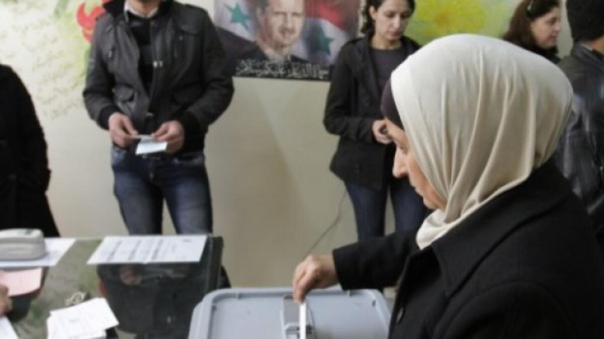 Syria last held local elections in December 2011. (AFP/File)