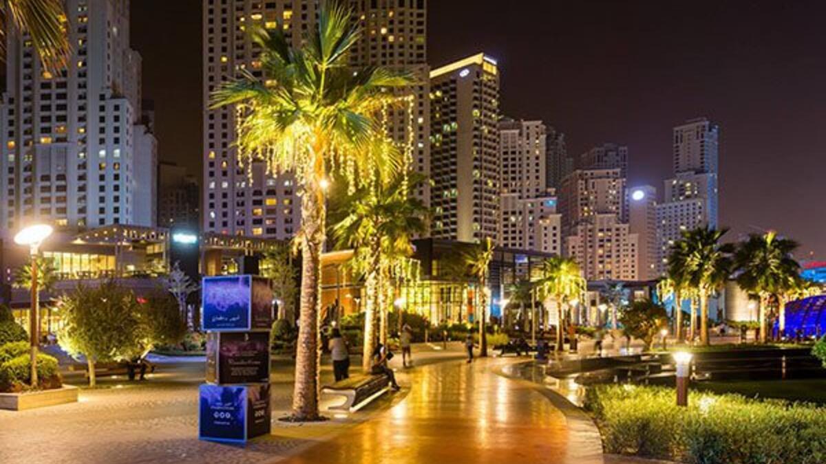 تقام في ذا بيتش احتفالات اليوم الوطني السعودي حيث ستعرض أفلام قصيرة من إخراج مواطنين سعوديين، وذلك من الساعة 7:00 مساء حتى 8:30 مساء، ومسيرة احتفالية بالخيول في تمام الساعة 6:00 مساء.