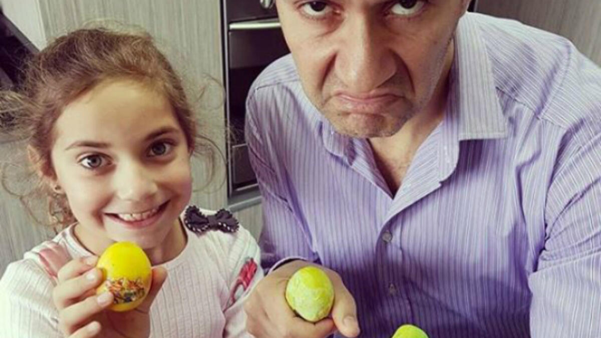 Tony does not seem to get enough from posting pictures with his daughter on his Instagram account